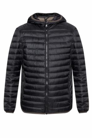 Logo-appliquéd quilted jacket, zdjęcie 1 Logo-appliquéd quilted jacket od Versace Jeans